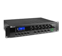 Power Dynamics Amplificateur PDW500MP3 100V 6 zones 500W Bluetooth MP3 USB/SD FM XLR