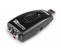 Power Dynamics PDX20 - Convertisseur Numérique/Analogique, USB-RCA, Logiciel Audacity, Idéal pour DJ Amateurs et Professionnels