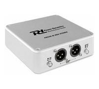 Power Dynamics PDX30 Boîte d'injection directe DI Box pour table de mixage ou instrument de musique Argent G