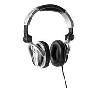 Power Dynamics PH510 Casque DJ, Accessoire Pro, Haute Qualité, Matériel Professionnel, Facile à Transporter, Pilotes 50mm pour SPL Élevés, Adaptateur à Visser 3,5-6,35 mm