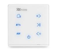Power Dynamics Ampli mural Powerline A100W – 4×20W Bluetooth USB/MicroSD Écran tactile, télécommande