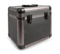 Power Dynamics PRC80 Valise à vinyles titane 12"" 30cm transport 80 LP