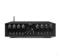 Power Dynamics PV280BT Amplificateur Audio Bluetooth 8 Zones - 16x 50W, Lecteur MP3, USB/SD, Radio FM