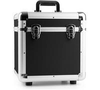 Power Dynamics RC100 - Valise vinyles 31 x 35,5 x 39 cm - Noir, 12 pouces, construction très robuste, poignées intégrées