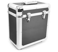 Power Dynamics RC100 - Valise Vinyles 31 x 35,5 x 39cm - Noir, 12 Pouces, Construction Très Robuste, Poignées Intégrées, Idéal DJ Mobiles