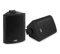 Power Dynamics WS50AB Paire d'Enceintes Murales WiFi et Bluetooth IP55 - 240 Watts, Enceinte Active et Passive Noir G
