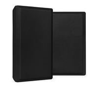 Power Dynamics WSF30B Paire d'Enceintes Murales Plates 100V 2 Voies - Noir, 10 Watts RMS, Woofer 5,25", Tweeter 1", Idéale pour Magasins, Restaurants, Musées, Couloirs