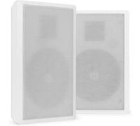 Power Dynamics – Paire d'enceintes murales plates WSF30W 100V 2 voies 10W RMS Blanc