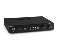 Power Dynamics WT460A Amplificateur Stéréo WiFi 2 Canaux avec Bluetooth - 240 Watts, Multiroom, AirPlay, DLNA, USB, Ethernet Noir G
