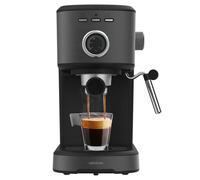 Cecotec machines à expresso Power Espresso 20 Pecan Steel. Cafetière express numérique, avec 20 bars et vapeur orientable.