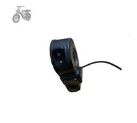 Power Fix Klaxon électrique pour vélo électrique fabriqué pour Qlaway BK20 - Contrôle de guidon multifonction - Bouton poussoir - Pièce de rechange pour vélo tout-terrain