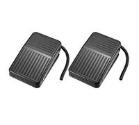 Power Foot Pedal Switch Footswitch Plastic SPDT NO NC Momentary 250V 10A 2PCS