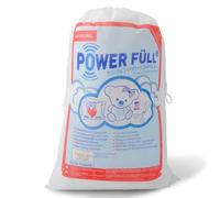 POWER FÜLL Ouate de remplissage en polyester de 1,5 kg pour coussins, doudous et coussins de siège, sans danger pour les jouets, certifié Öko-Tex, lavable, passe au sèche-linge