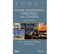 Power Generation, Operation, and Control – Wiley-VCH