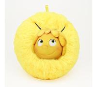 power gift Balle en peluche Maya l'abeille - Diamètre : 23 cm - Jouet moelleux - Cadeau douillet et doux - Balle Maya l'abeille sous licence officielle.
