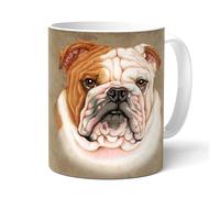 power gift BOULEDOGUE ANGLAIS tasse à café ou thé. Mug de qualité avec une belle image de chien et un message amusant. Joli cadeau pour tous les amoureux des chiens.