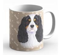 power gift CAVALIER KING CHARLES (D) - Tasse A Café Ou Pour Le The. Tasses Avec Motif De Chien et Chat. Votre Animal Prefrere - Parfait Pour Les Amouraux de Animaux. Mug En Céramique.