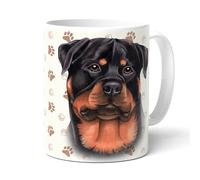 power gift ROTTWEILER = tasse à café ou thé. Mug de qualité avec une belle image de chien et un message amusant. Joli cadeau pour tous les amoureux des chiens.