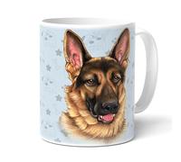 power gift Tasse Mug. Design chien GERMAN SHEPHERD/BERGER ALLEMAND. Humour Animal de compagnie message. Texte humoristique. Tasse café ou thé. Mug de Noel et pour un anniversaire.