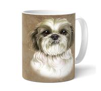 power gift Tasse Mug, design chien SHIH TZU B Humour Animal de compagnie message, Texte humoristique. Tasse café ou thé. Mug de Noel et pour un anniversaire. Idée cadeau originale