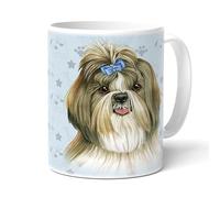 power gift Tasse Mug, design chien SHIH TZU C Humour Animal de compagnie message, Texte humoristique. Tasse café ou thé. Mug de Noel et pour un anniversaire. Idée cadeau originale