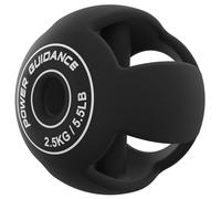 POWER GUIDANCE Spherebell Haltères + Kettlebell, obtenez des performances d'exercice maximales tout en minimisant le stress sur les articulations (noir, 2,5 kg)