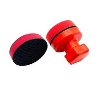 Power Handle Éponge à cirer hexagonale pour polissage et cirage, plastique ABS et éponge PU 7,5 x 7,5 x 6 cm