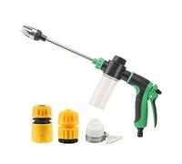 Power High Pressure Water, Rotatable Nozzle Sprayer, Handheld Water Nozzle, Garden Accessory with Material Construction, Sprayer Tool with Ergonomic Grip, for Outdoor Backyard Patio Deck Car Washing