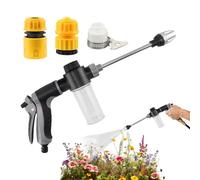 Power High Pressure Water, Rotatable Nozzle Sprayer, Handheld Water Nozzle, Garden Accessory with Material Construction, Sprayer Tool with Ergonomic Grip, for Outdoor Backyard Patio Deck Car Washing