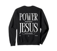 Power in The Name of Jesus More Than Conquerors Fear Nothing Sweatshirt