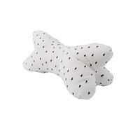 POWER INN Grand coussin de lecture env. 44 x 23 cm, coussin cervical comme support pour livres et coussin de lecture, lavable en machine à 60°C, en tissu design de haute qualité, 100 % coton, (44 x 23