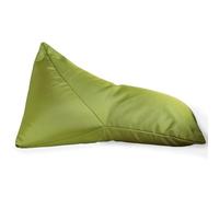 POWER INN Pouf pyramide - 100 x 62 x 60 cm - Pour l'intérieur et l'extérieur - Vert mai