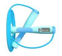 Power Jump Rope - Digital Skipping Rope for Home Exercise | ABS Grip with PVC Steel Wire Core, Adjustable Length Counter Display, Fitness Training Equipment, Long Tail Accessory for Cardio