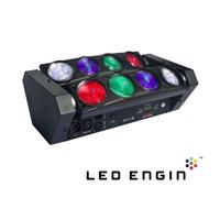 POWER LIGHTING SPIDER LED 96W RGBW MK2 - Projecteur Led 8x12w mk2
