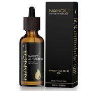Nanoil Power Of Nature Huile D'Amande Douce Corps Visage Et Cheveux Flacon Compte-Gouttes 50ml