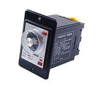 Power on delay timer time relay 0-60 seconds/minutes panel installation with socket base AH2-Y AC 220V NWPNLXEA(AC 110V 0-60S)
