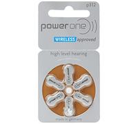 Power One Lot de 6 Piles auditives p312 Marron - 1,45 V - 170 mAh