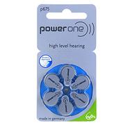 6 Piles Auditives p675 Power One Zinc-Air