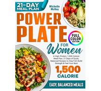 POWER PLATE FOR WOMEN: A 21-Day High-Protein, 1,500-Calorie Meal Plan to Build Strength, Stay Full & Feel Good