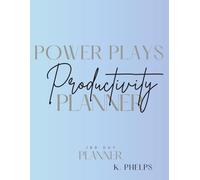 Power Plays Productivity Planner: Sis, Get Up 180 Day Motivation Tracker