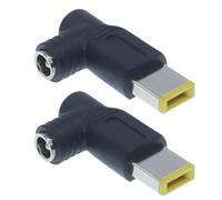 Power Plug Converter - 5.5x2.5mm Female to 11x4.5mm Square DC Adapter