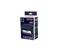 power plus - boa: spot solaire 20 led/ détecteur de présence/ éclairage sécurité