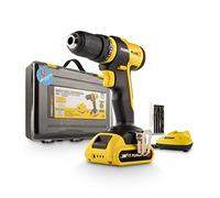 POWER plus Part_B08WC1WHXG Perceuse visseuse à impact 20 V + batterie 2 Ah + chargeur