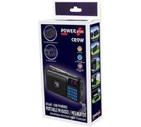 power plus - radio panneau solaire crow G