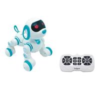 Lexibook Power Puppy Jr - Mein Kleiner Ferngesteuerter Roboterhund zum Trainieren - Roboterhund mit Sounds, Musik, Lichteffekten - bellt und läuft wie EIN echter Hund - PUP01
