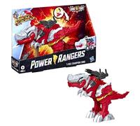 Power Ranger Battle Attackers Dino Fury Zord champion tyrannosaure, figurine électronique, pour enfants, dès 4 ans