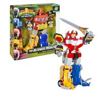 Power Ranger, Figurine géante articulée, avec Accessoires et Fonctions électroniques, 30 cm, Modèle Megazord, pour Les Enfants dès 4 Ans, PWG01