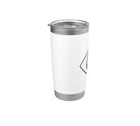 Power Ranger Grey Square Gobelet isotherme en acier inoxydable double paroi