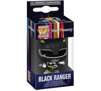 Power Rangers 30th Présentoir Porte-Clés Pocket Pop! Vinyl Black Rang