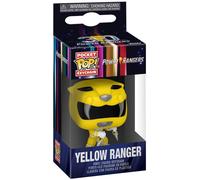 Power Rangers 30th Présentoir Porte-Clés Pocket Pop! Vinyl Yellow Ran